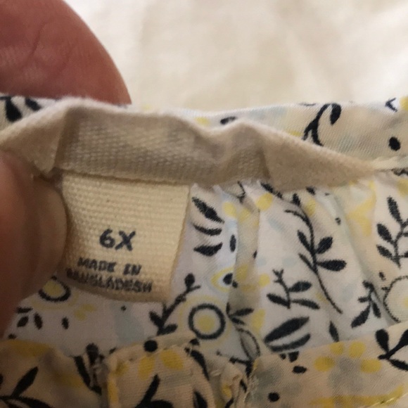 Lands End, Girls 6x blouse - Picture 3 of 3